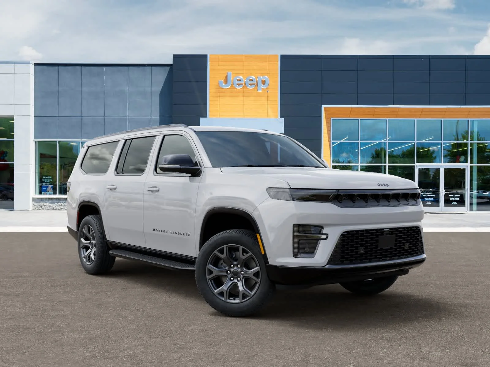 New 2026 Bright White Clear-Coat Exterior Paint Jeep Limited Altitude image 5