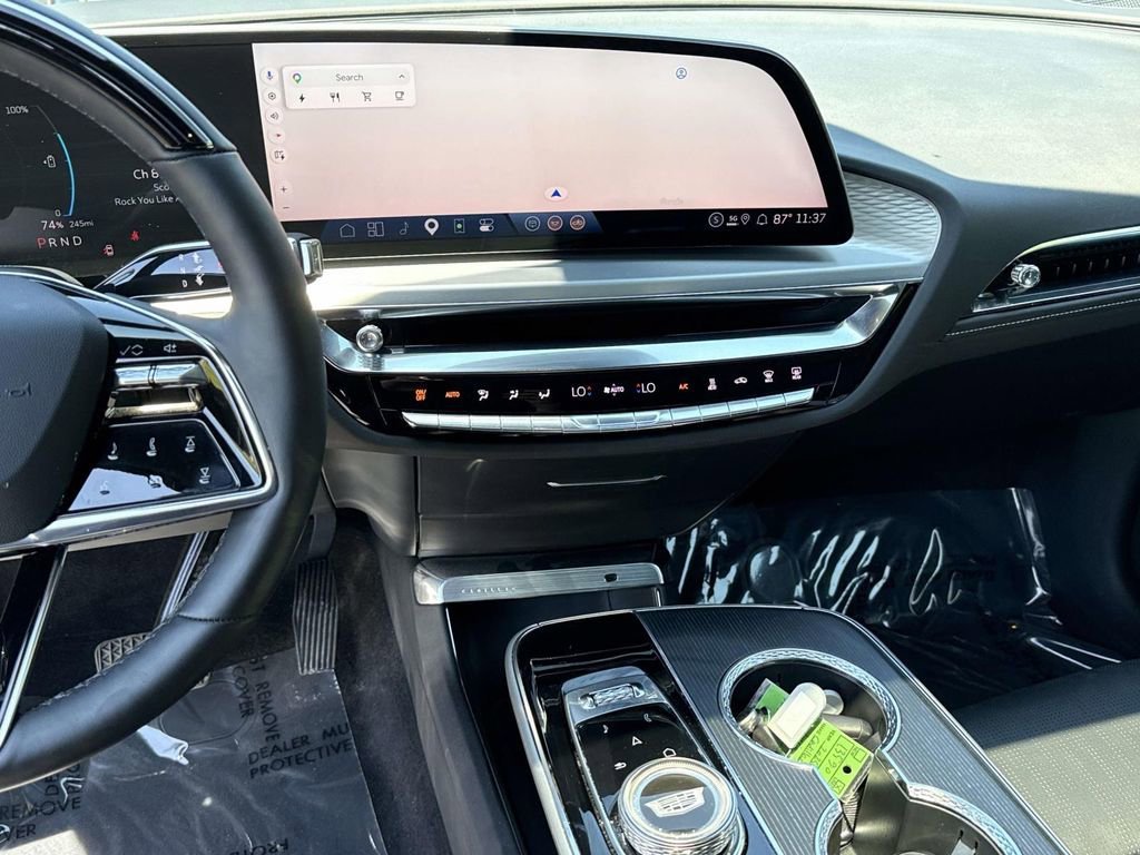 Certified Used 2025 Stellar Black Metallic Cadillac Luxury 3 image 9