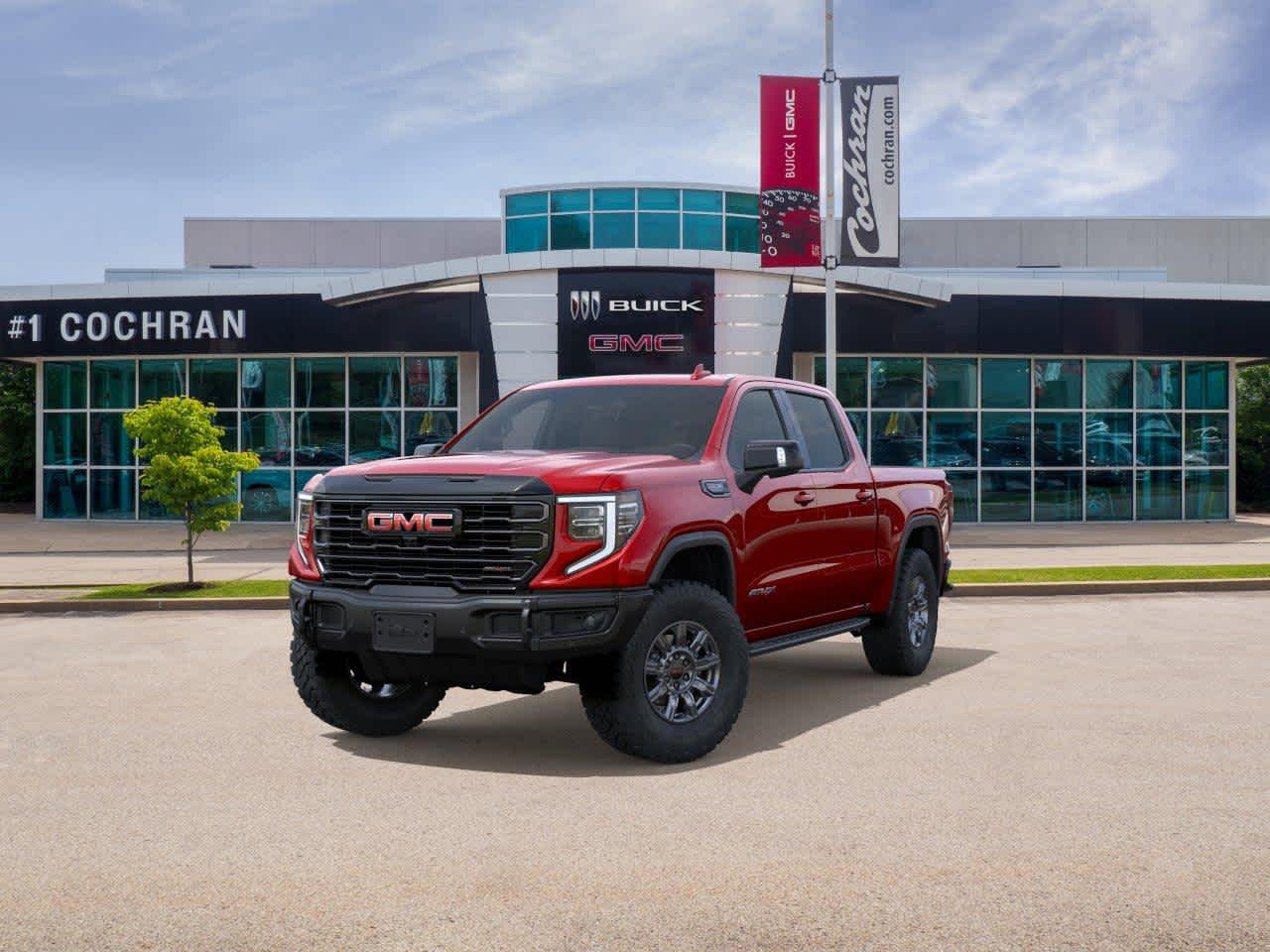 New 2026 VOLCANIC RED TINTCOAT GMC AT4X image 8