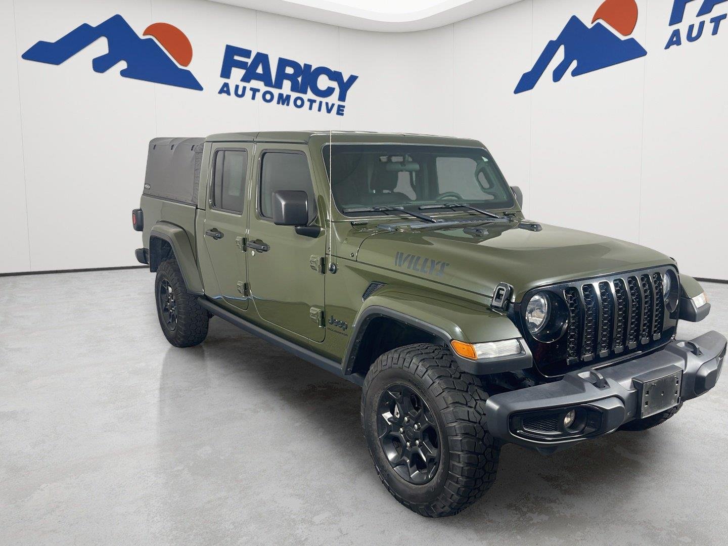 Used 2023 Sarge Green Clearcoat Jeep Willys image 4