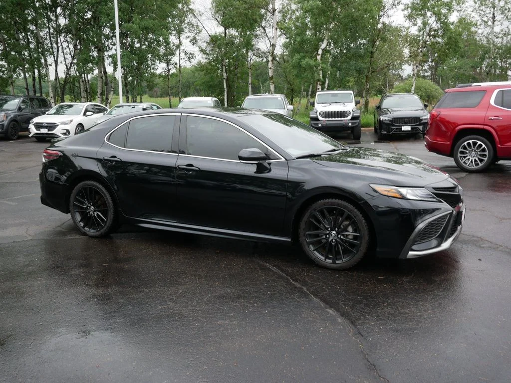 Certified 2021 Toyota Camry XSE with VIN 4T1K61BK2MU040389 for sale in Minneapolis, Minnesota