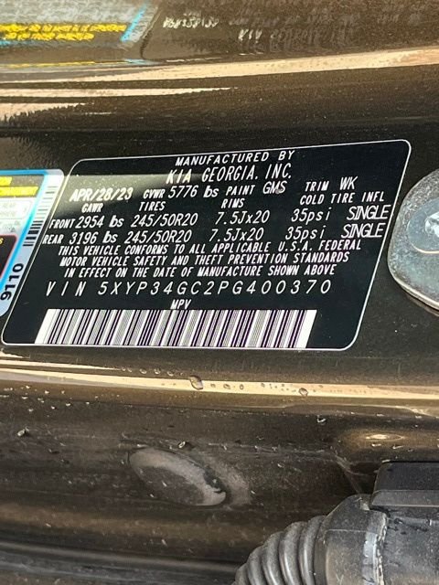 Certified Used 2023 Green Kia EX image 38