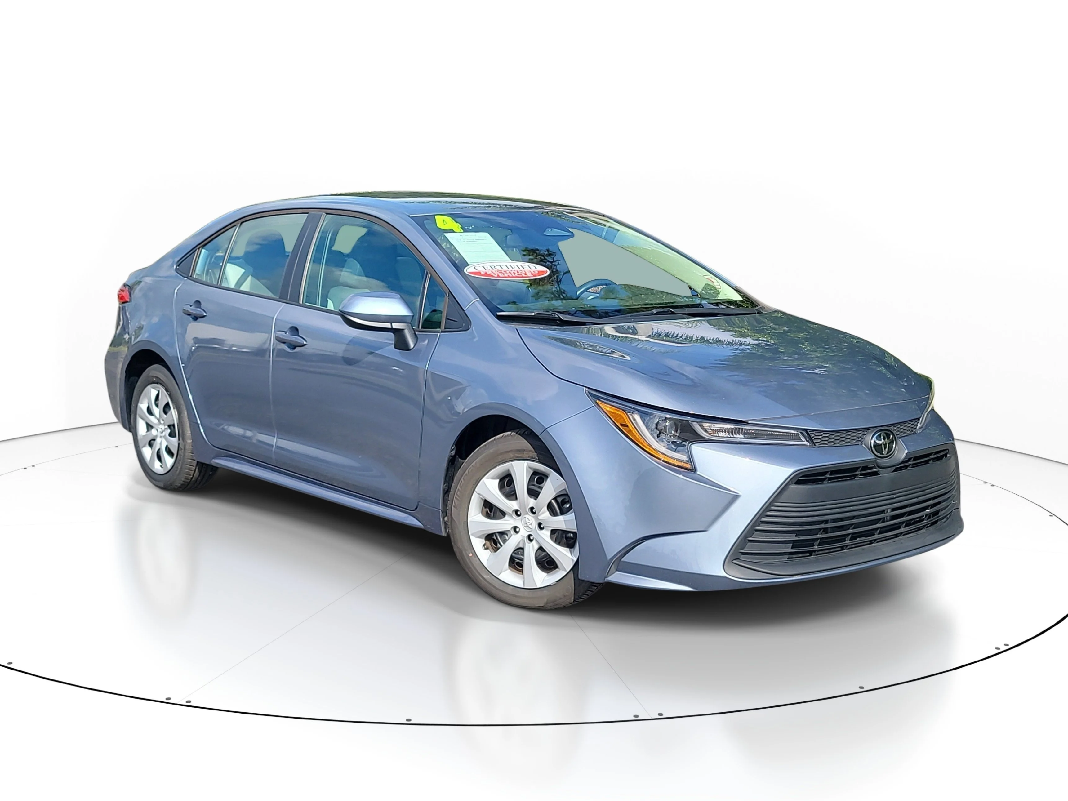 Certified Used 2024 Celestite Toyota LE image 1