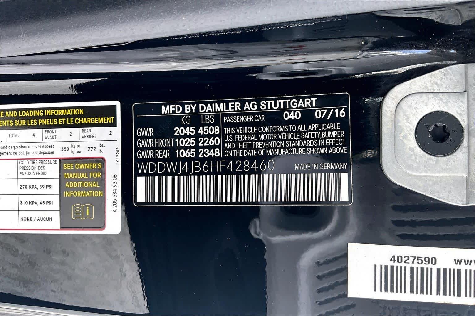 Used 2017 Obsidian Black Metallic Mercedes-Benz C 300 image 29