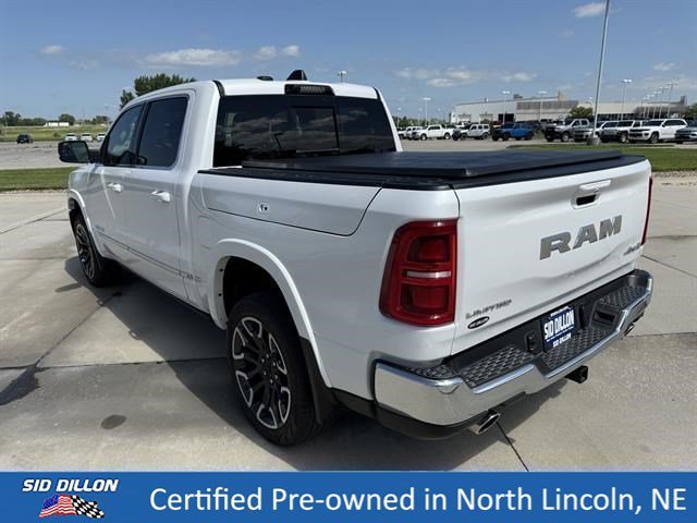 Used 2025 Ivory White Tri-Coat Pearlcoat Ram Limited image 7