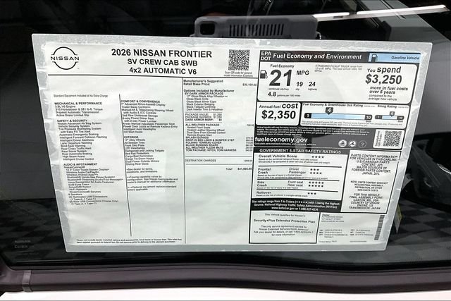 New 2026 Glacier White Nissan SV image 37