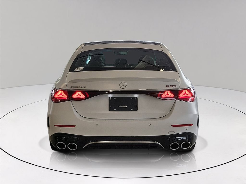 New 2027 MANUFAKTUR Moonlight White Magno Mercedes-Benz AMG® E 53 E 4MATIC+ Sedan image 5