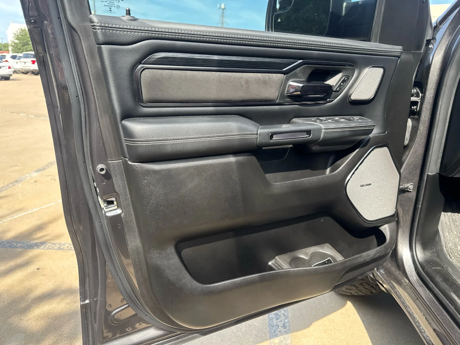 Used 2025 Granite Crystal Metallic Clearcoat Ram Rebel image 8