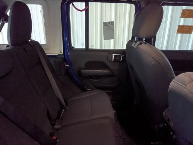 Used 2020 Blue Jeep Unlimited Sahara image 20