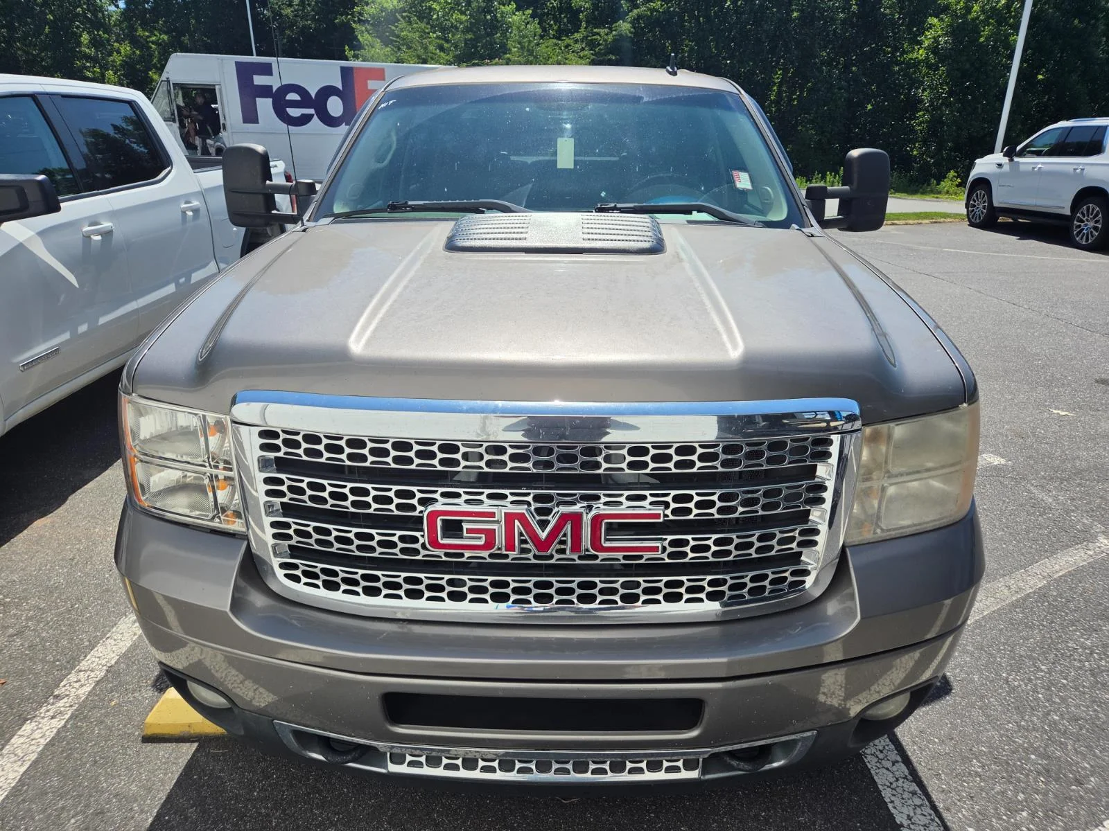 Used 2013 STEEL GRAY METALLIC GMC Denali image 2
