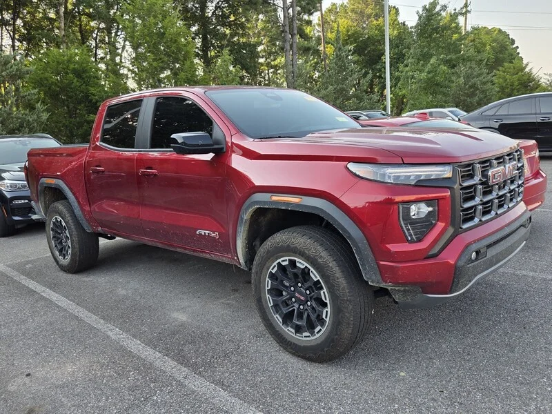 Used 2026 Volcanic Red GMC AT4 image 3