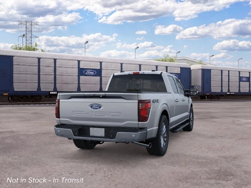 New 2026 Iconic Silver Metallic Ford XLT image 8