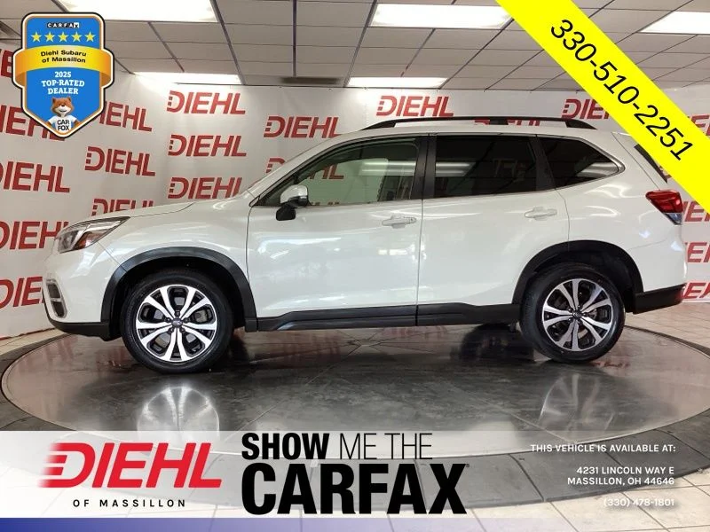 Used 2020 White Subaru Limited image 4