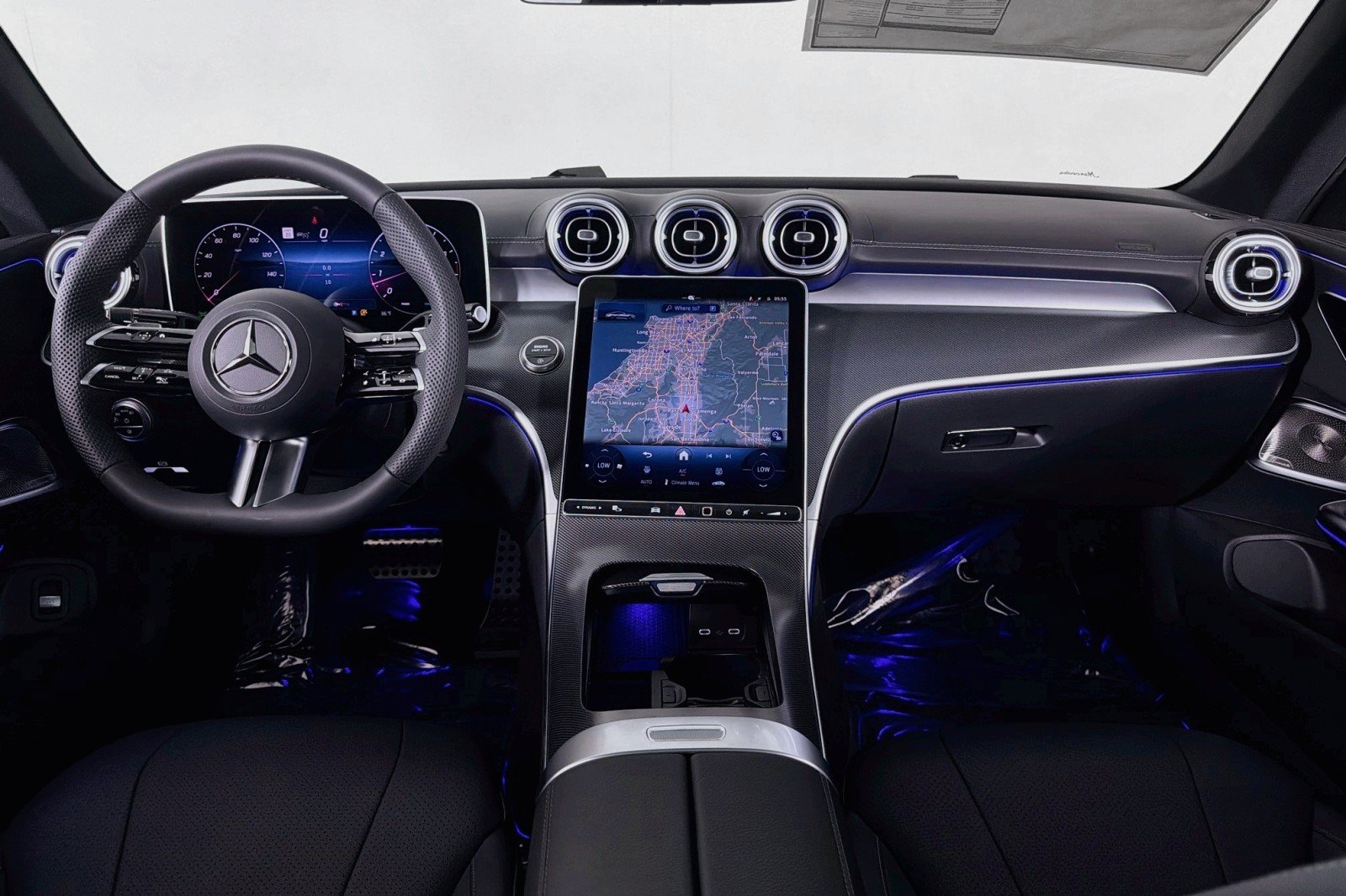 New 2026 MANUFAKTUR Alpine Grey Metallic Mercedes-Benz CLE 300 4MATIC® Coupe image 4