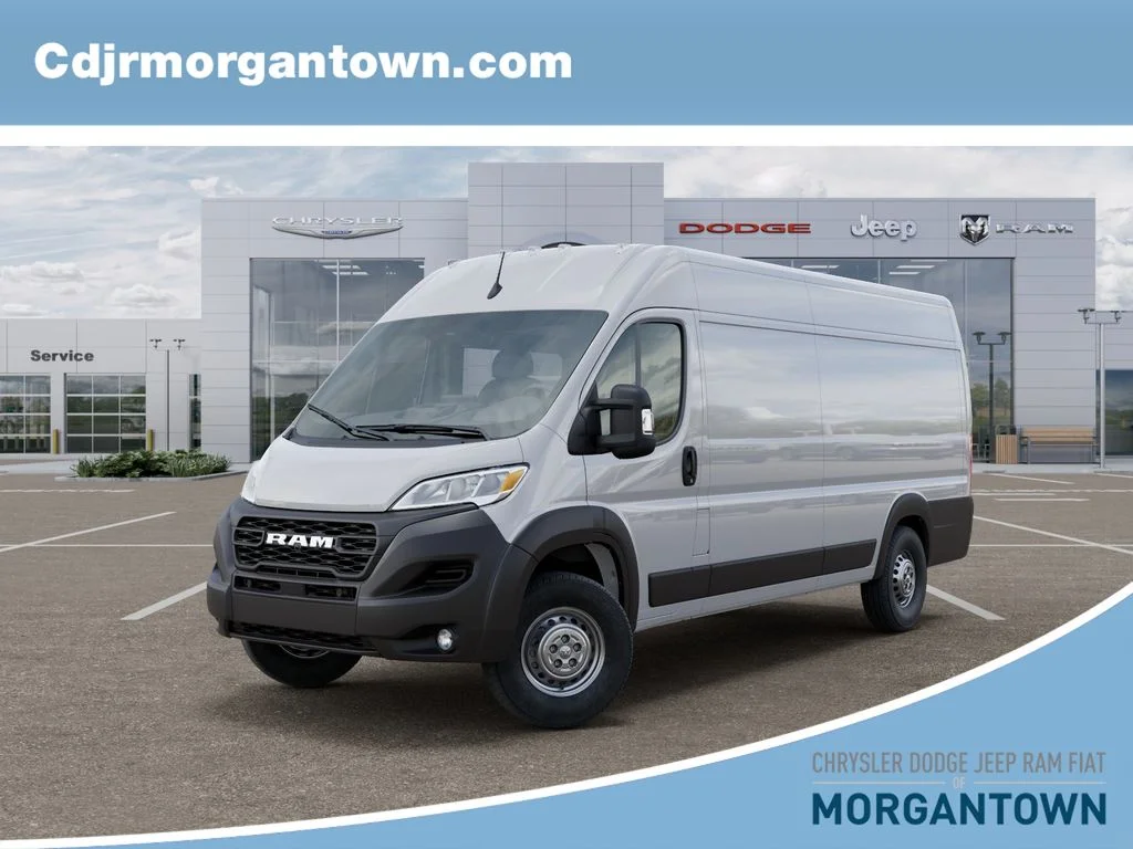 New 2026 Bright White Clearcoat RAM High Roof image 1