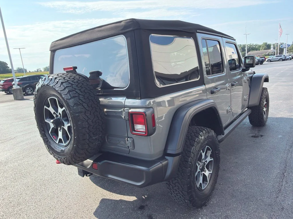Used 2023 Sting Gray Clearcoat Jeep Rubicon image 5