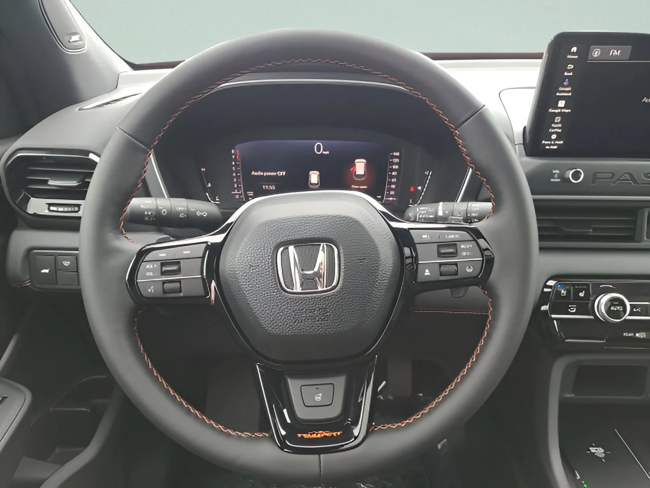 New 2026 Sunset Orange Honda TrailSport Elite Blackout image 25