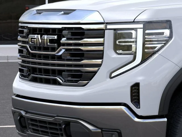 New 2026 Glacier White Tricoat GMC SLT image 14