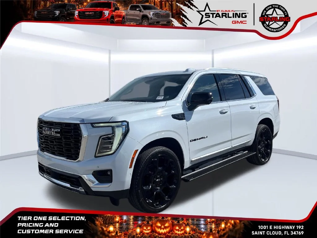 New 2026 Glacier White Tricoat GMC Denali image 1