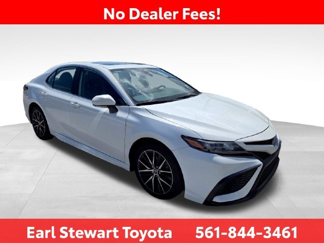 Used 2024 White Toyota SE image 2