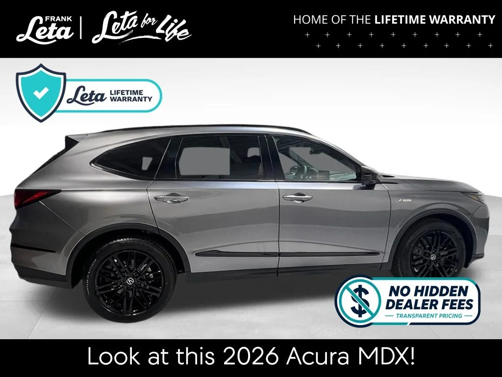 New 2026 Black Acura A-Spec Advance Package image 7