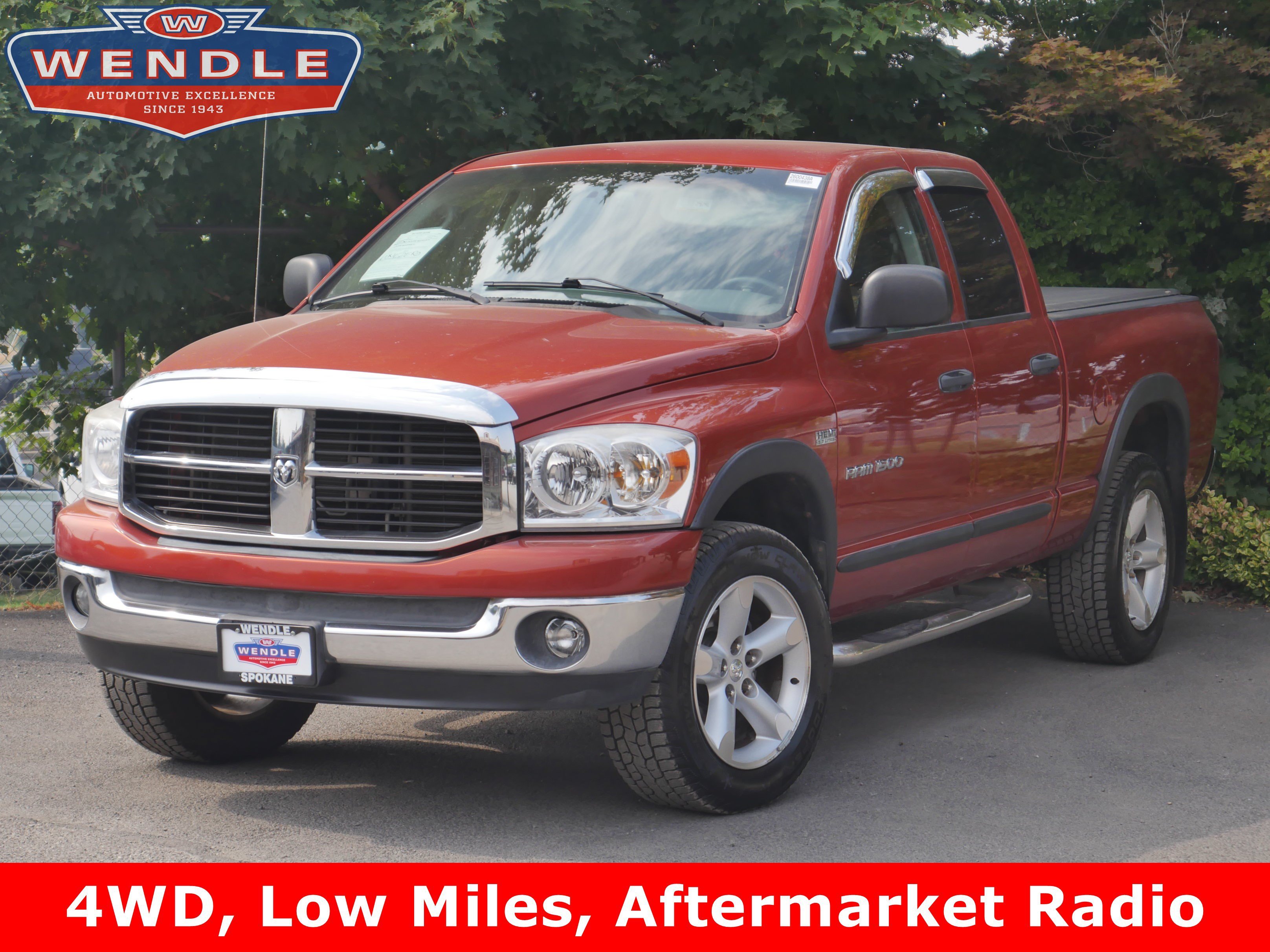 Used 2007 Sunburst Orange Pearl Dodge SLT image 1