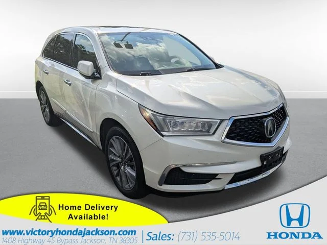 Used 2017 White Diamond Pearl Acura 3.5L image 1