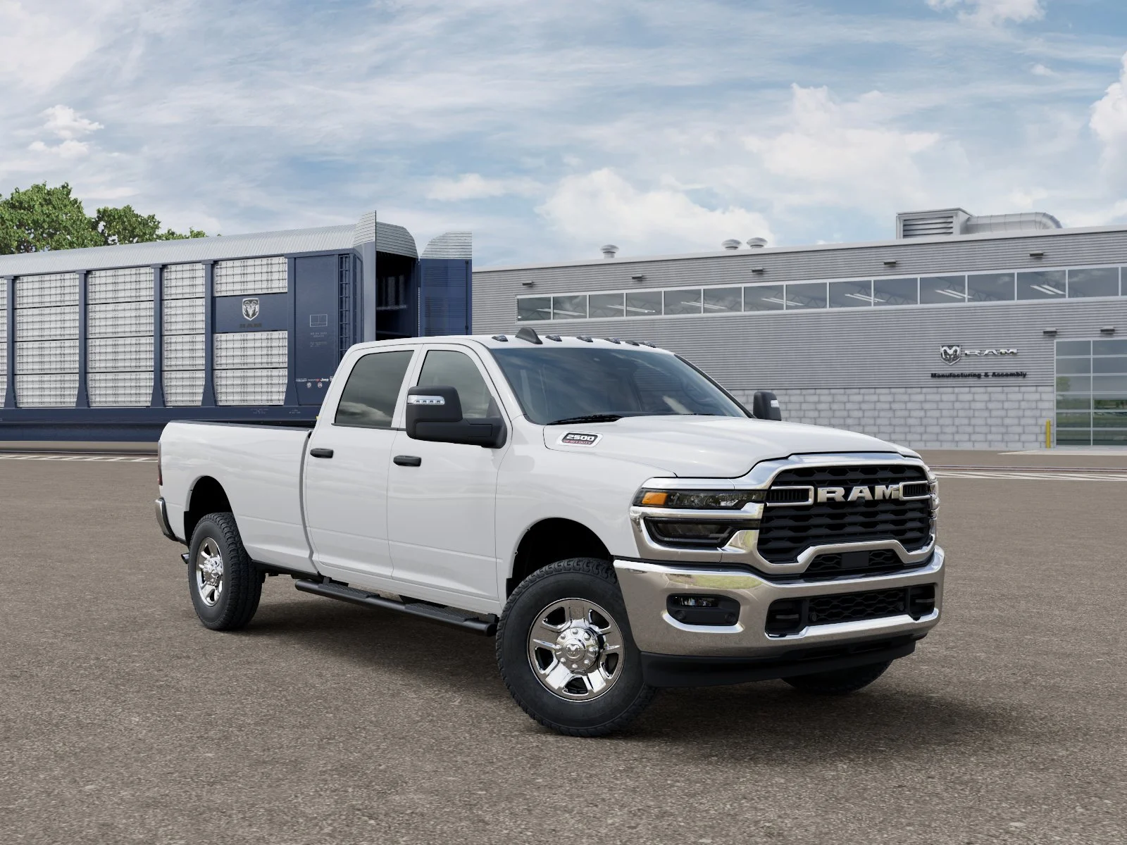 New 2026 Bright White Clearcoat RAM Tradesman image 3