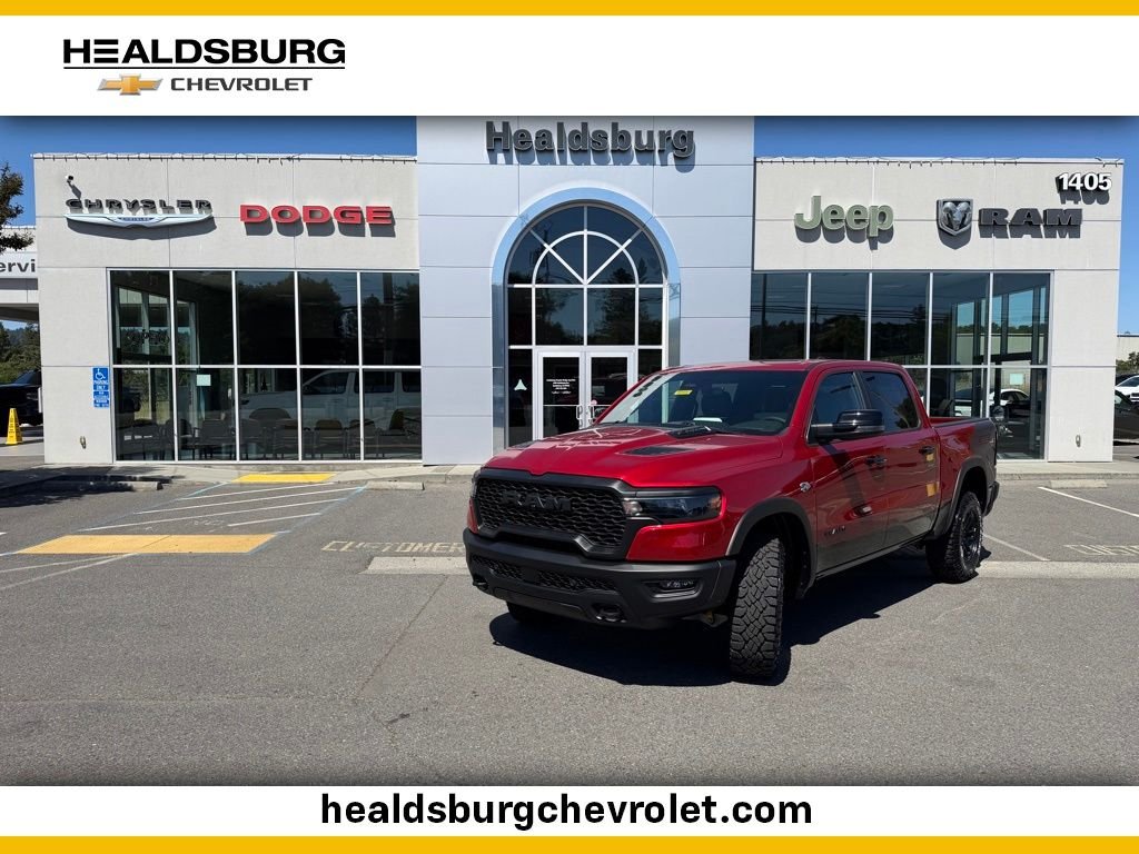 New 2026 Molten Red Pearl-Coat Exterior Paint RAM Rebel image 1