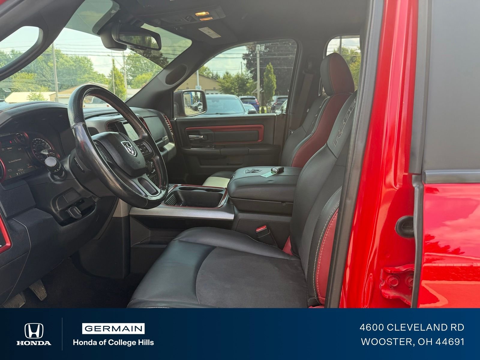 Used 2017 Flame Red Clearcoat Ram Rebel image 14