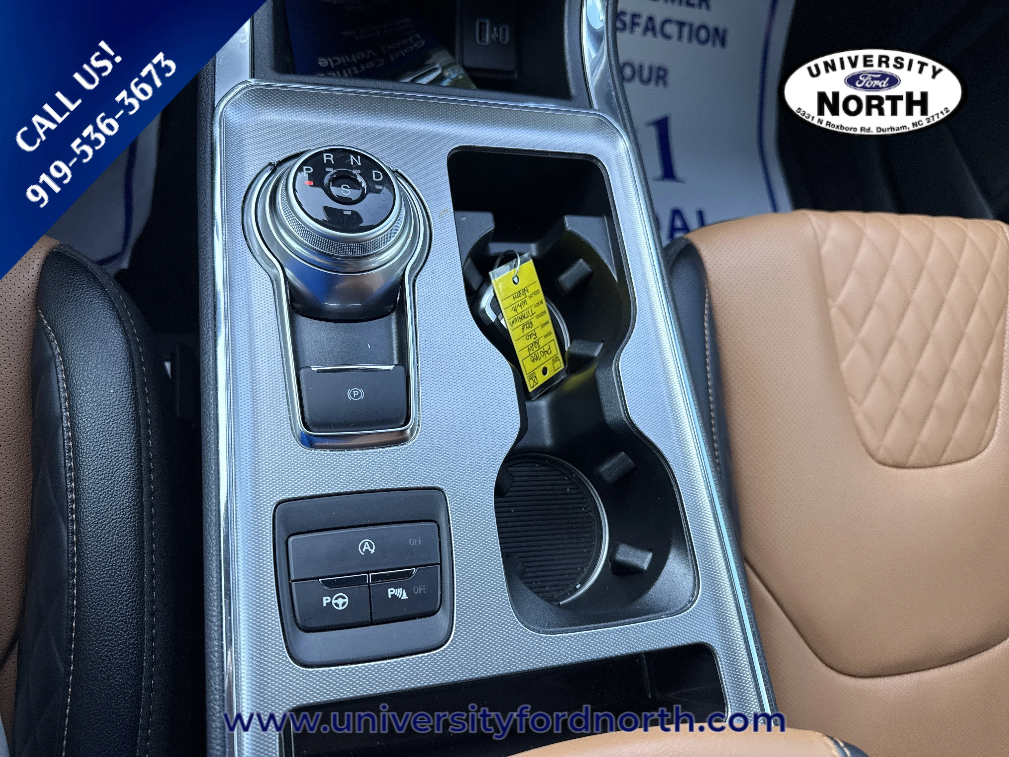 Used 2024 Star White Metallic Tri-Coat Ford Titanium image 28