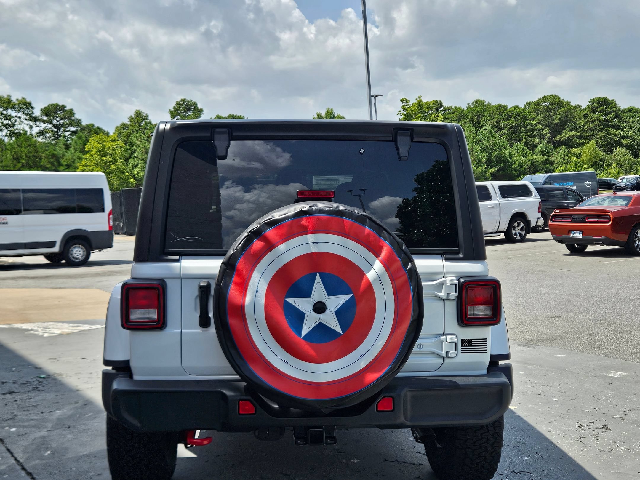 New 2026 Bright White Clearcoat Jeep America 250 image 6