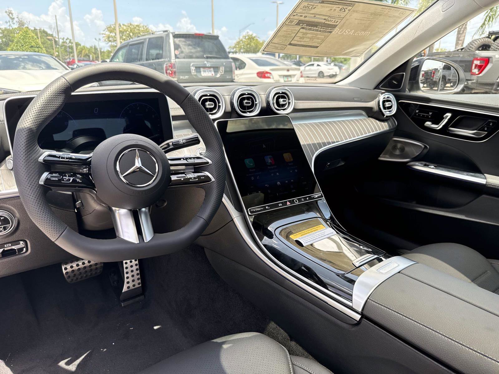 New 2026 Moonlight White Mercedes-Benz C 300 Sedan image 15