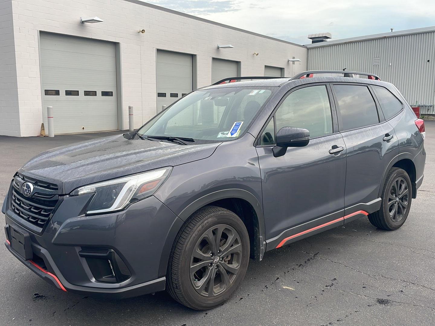 Used 2024 Magnetite Gray Metallic Subaru Sport image 8