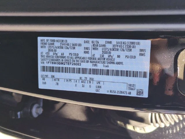 Used 2026 Black Ford Platinum image 38