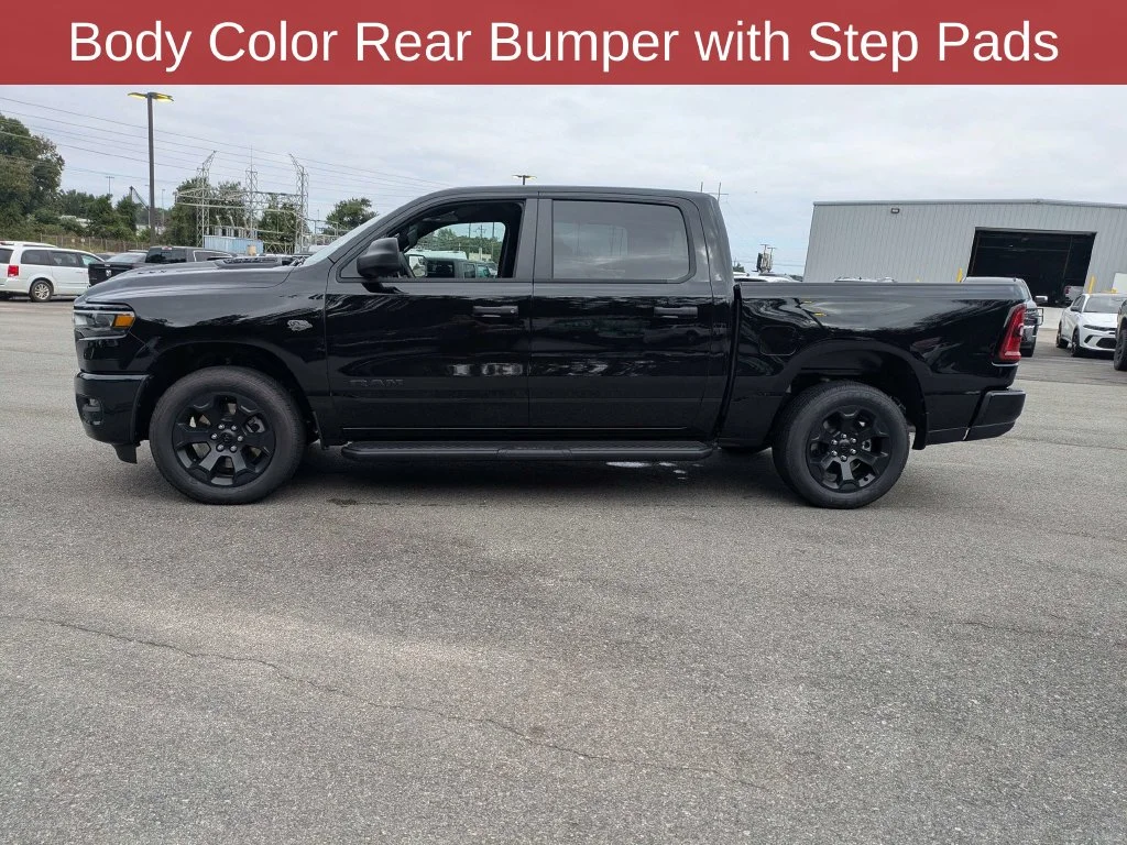 New 2027 Diamond Black Crystal Pearl-Coat Exterior Paint RAM  image 8