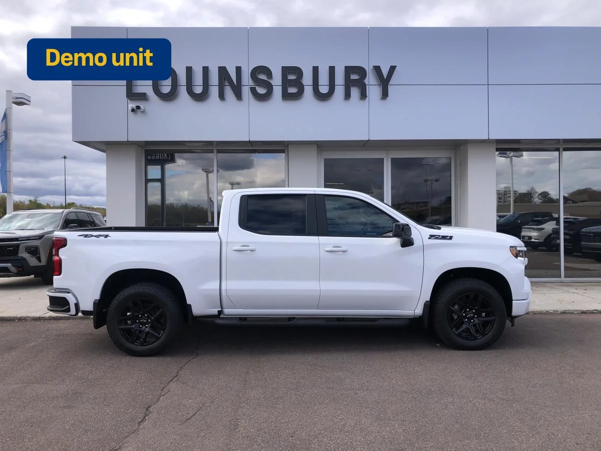 Used 2026 White Chevrolet 4WD Crew Cab 147" RST image 2