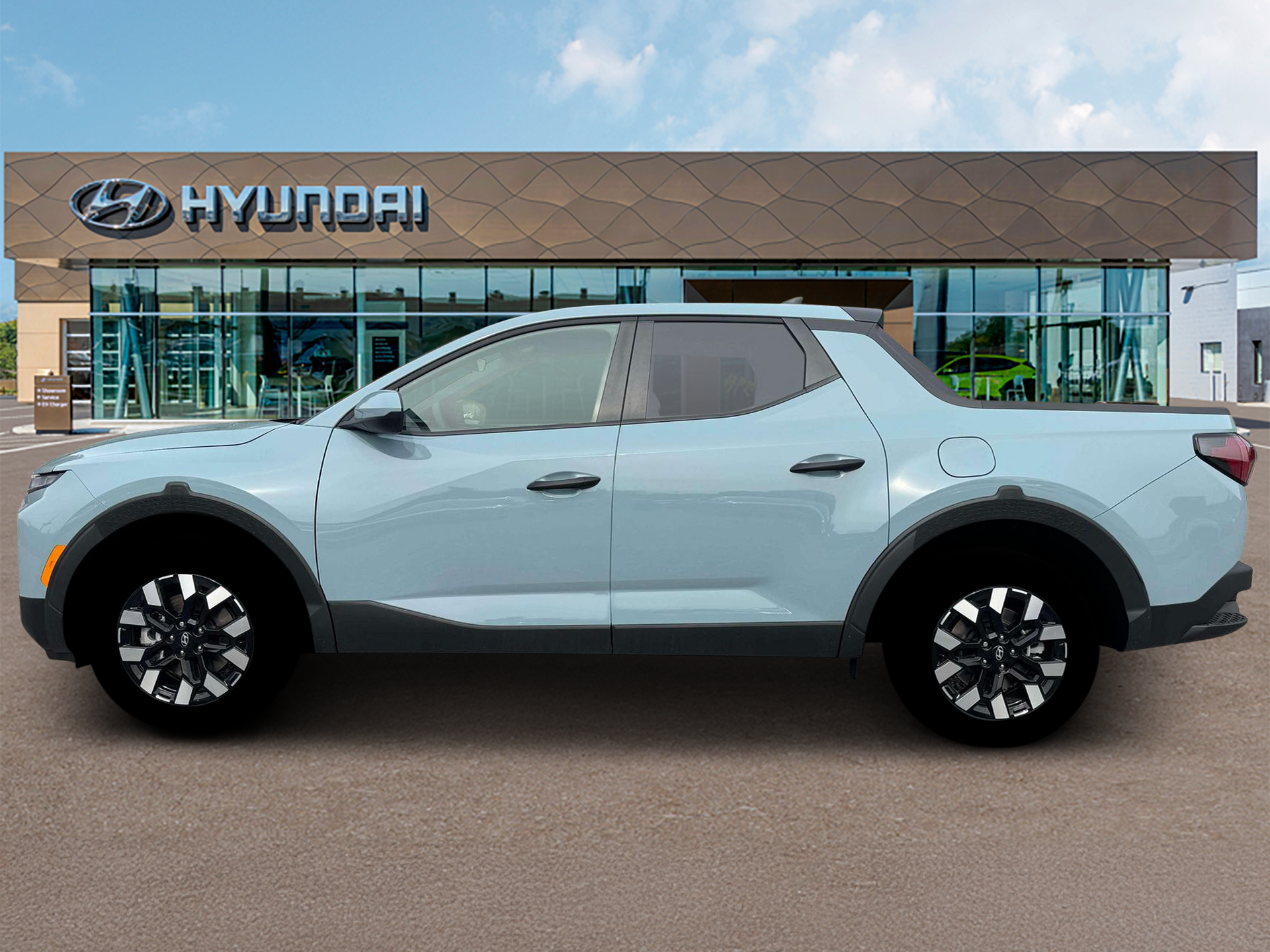 New 2026 Blue Hyundai SE AWD image 3