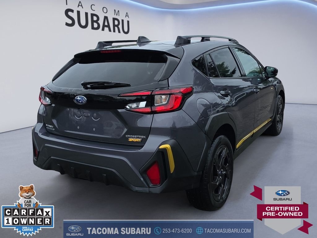 Certified Used 2025 Gray Subaru Sport image 5