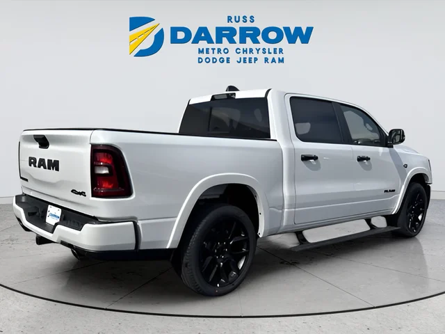 New 2026 Ivory White Tri-Coat Pearl-Coat Exterior Paint RAM Laramie image 5