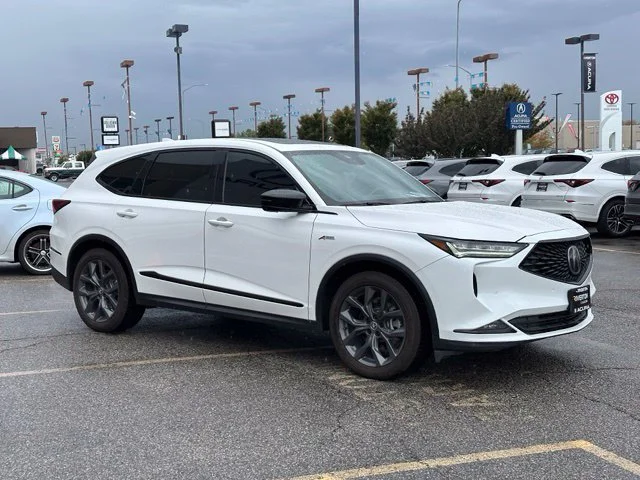 Certified Used 2022 Platinum White Pearl Acura A-Spec image 4
