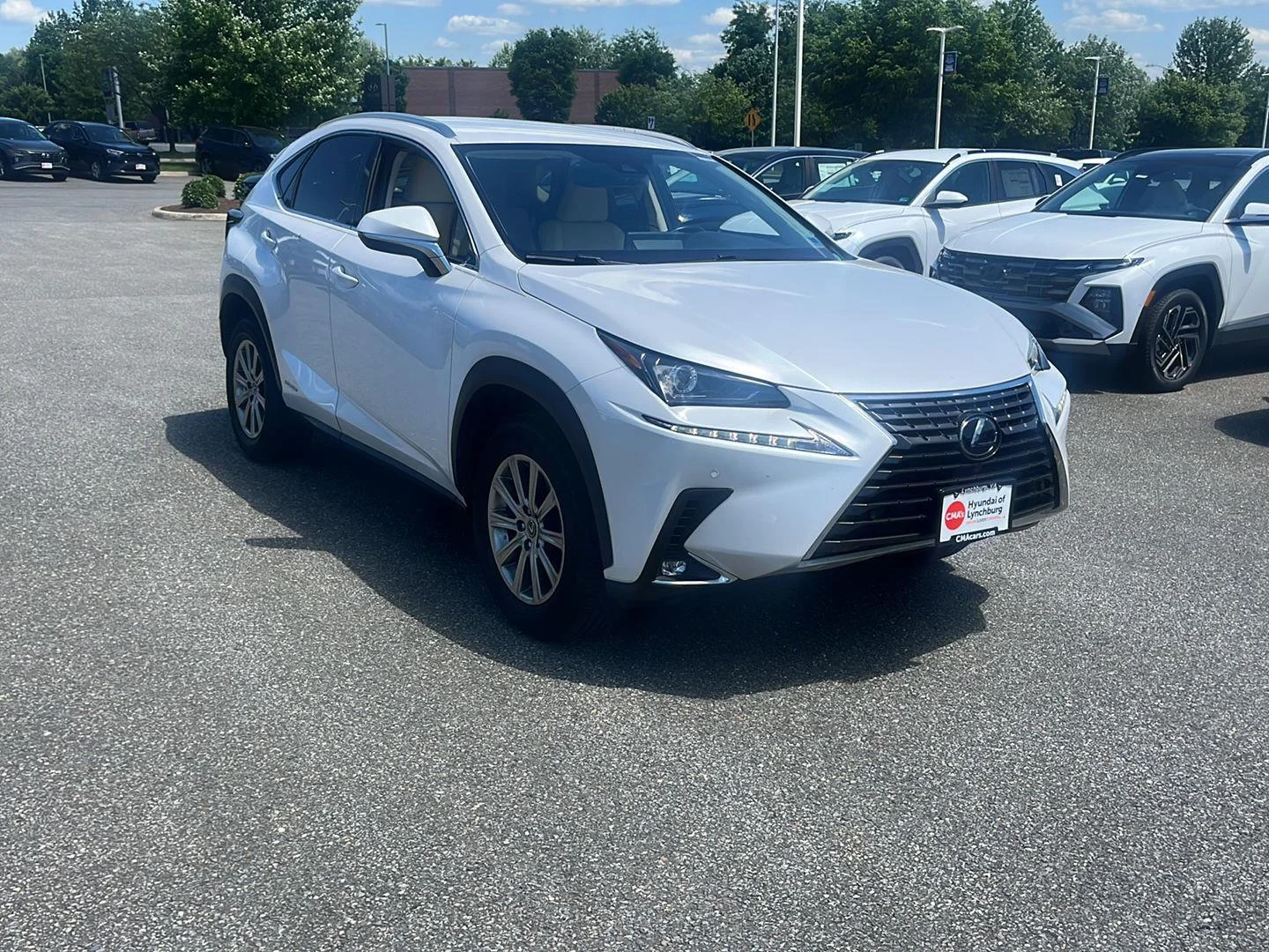 Used 2020 Eminent White Pearl Lexus NX 300h image 10
