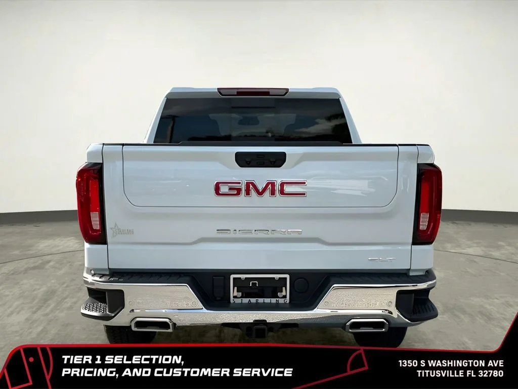 New 2026 Glacier White Tricoat GMC SLT image 10