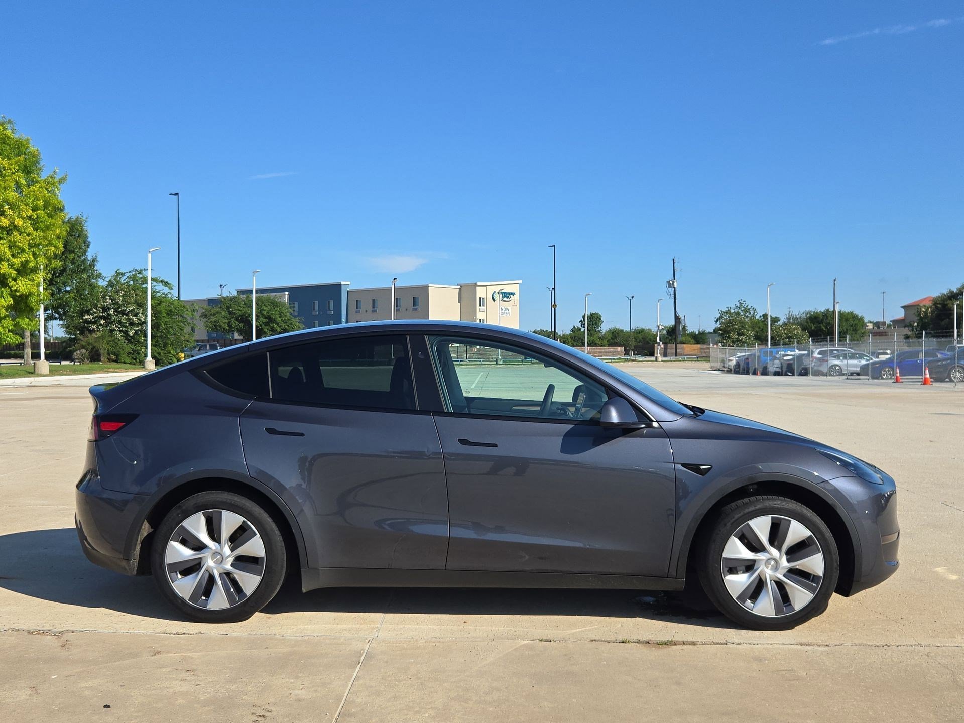 Certified 2023 Tesla Model Y Base with VIN 7SAYGDED8PF944953 for sale in Houston, TX