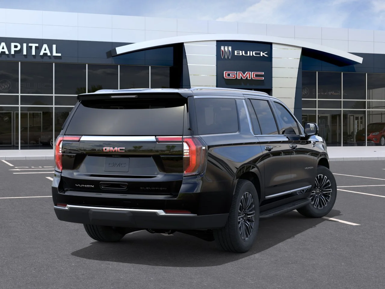 New 2026 ONYX BLACK GMC Elevation image 5