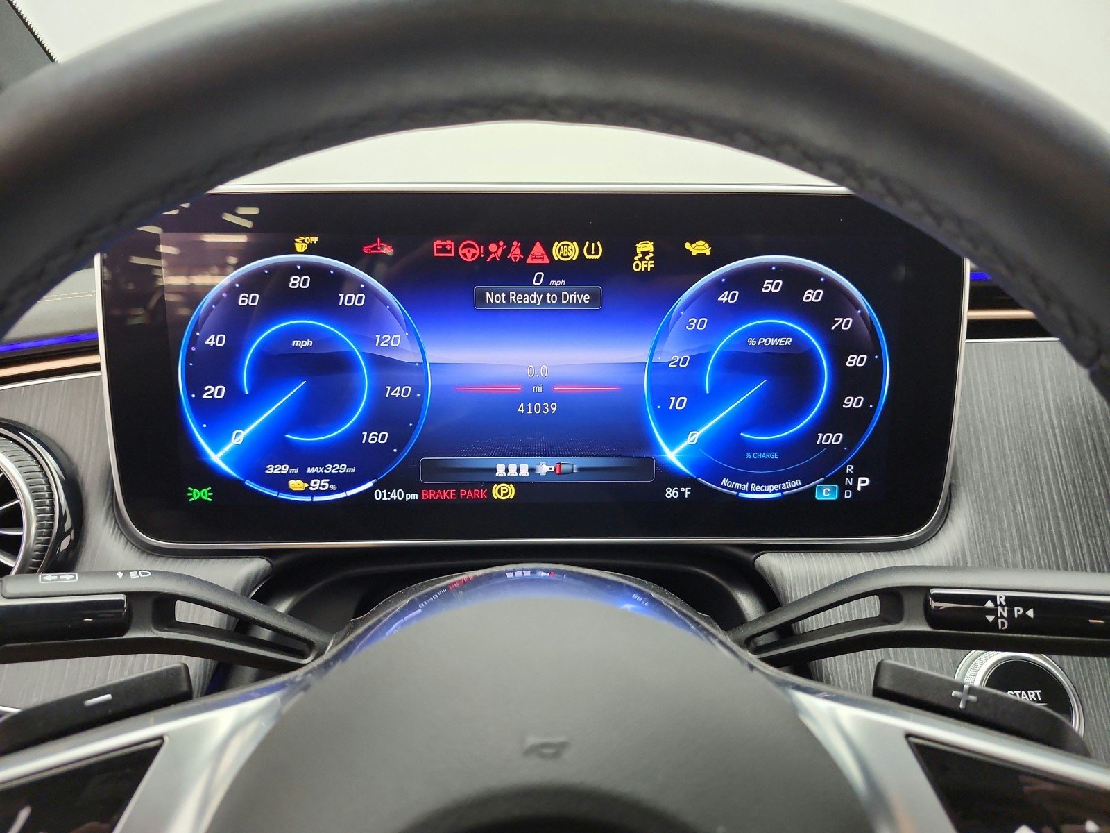 Used 2023 Obsidian Black Metallic Mercedes-Benz EQE 350 4MATIC®+ Sedan image 9