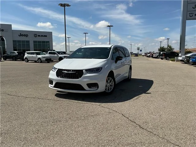 Used 2025 Bright White Clearcoat Chrysler Select Front-Wheel Drive Passenger image 1