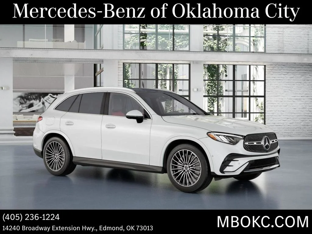 New 2026 MANUFAKTUR Moonlight White Metallic Mercedes-Benz GLC 300 image 13