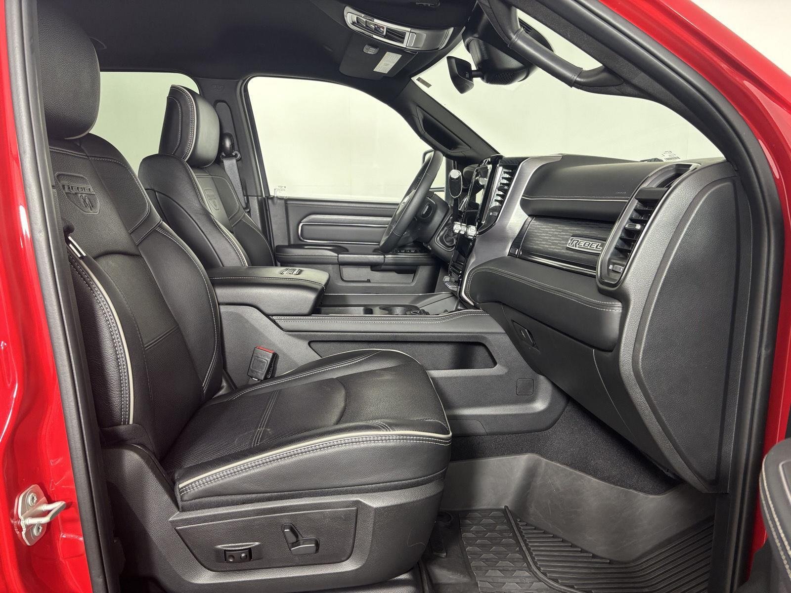 Used 2024 Flame Red Clearcoat Ram Rebel image 22