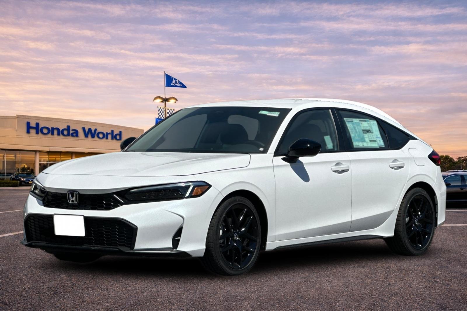 New 2026 Platinum White Pearl Honda Sport image 8